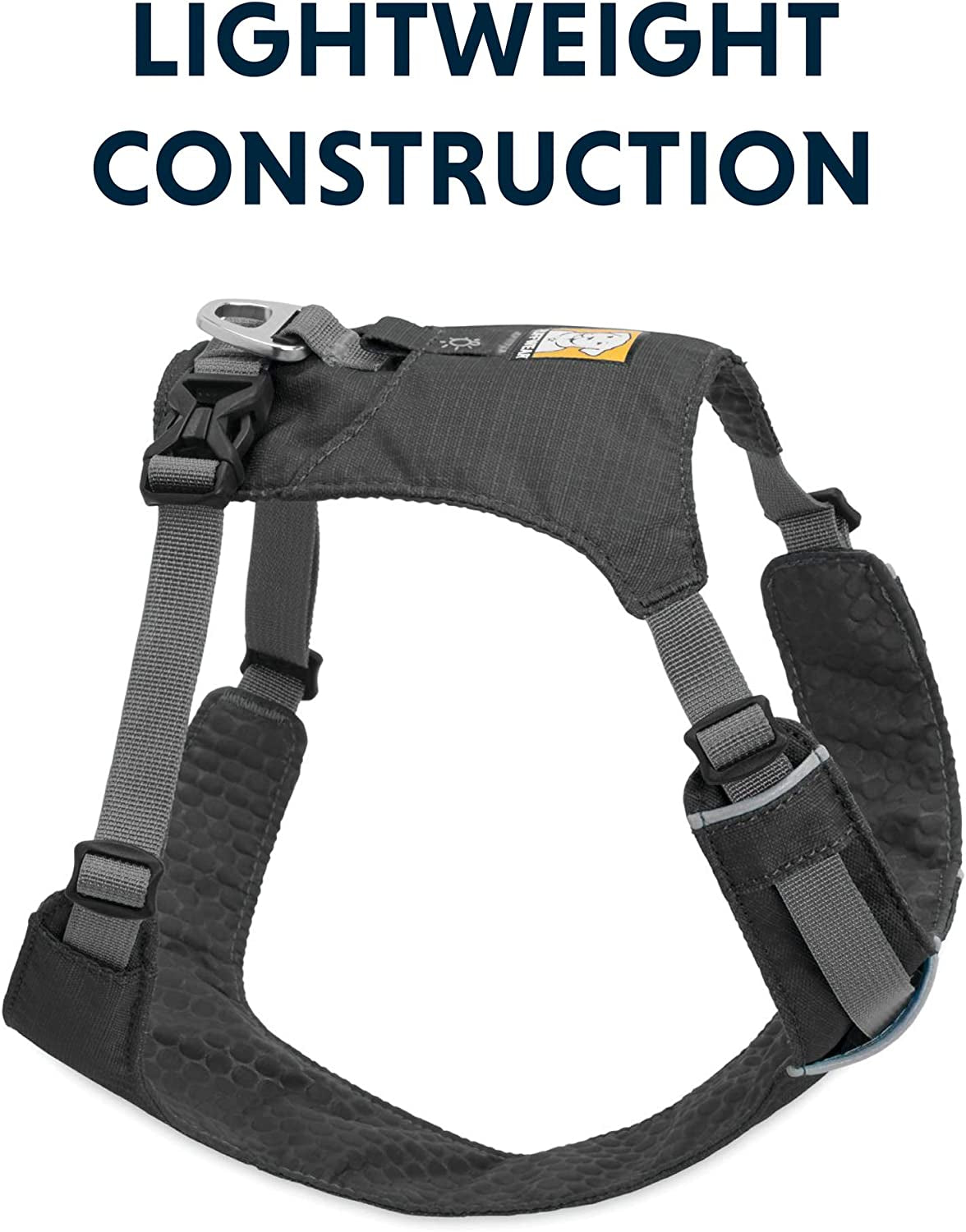 , Hi & Light, Everyday Lightweight Adjustable Dog Harness, Training, Trail Running, Walking, Hiking, All-Day Wear, Durable No Pull Outdoor, Stash Pocket